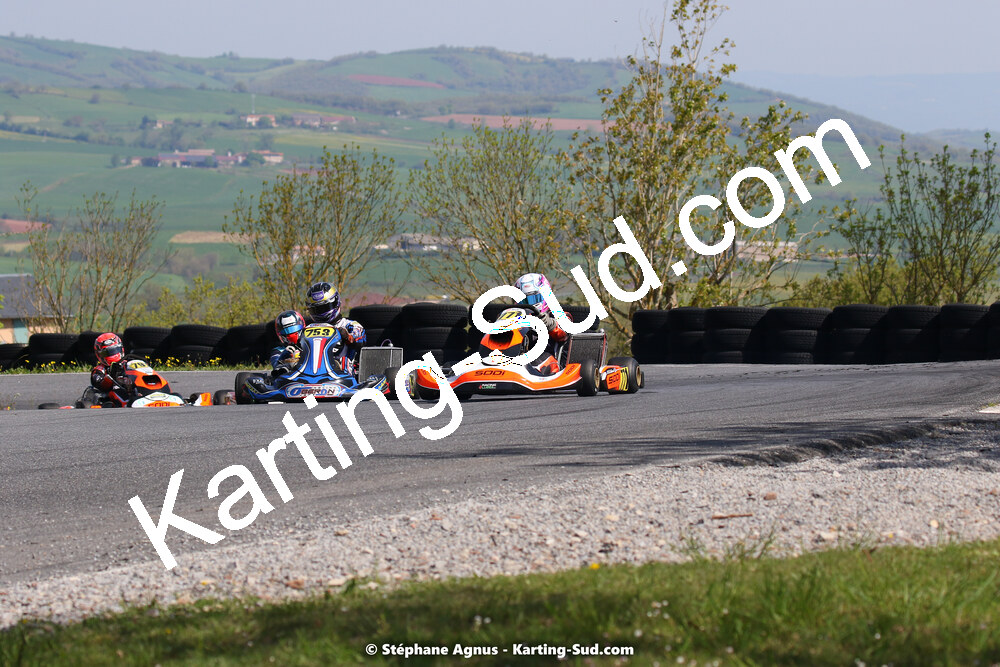 30/04 & 01/05/2022 : 4ème manche du Championnat du Sud 2022 au circuit Karting Plus de Belmont sur Rance (photos Stéphane Agnus) 2022 — karting