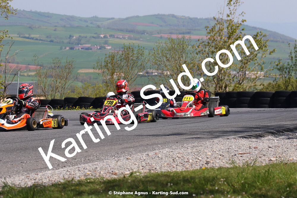 30/04 & 01/05/2022 : 4ème manche du Championnat du Sud 2022 au circuit Karting Plus de Belmont sur Rance (photos Stéphane Agnus) 2022 — karting