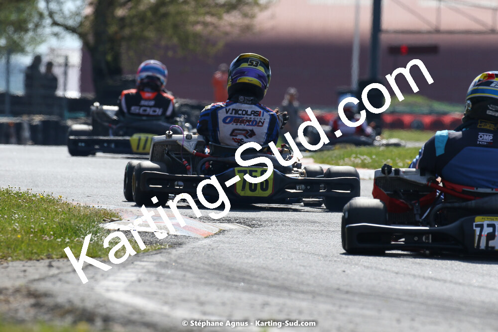 30/04 & 01/05/2022 : 4ème manche du Championnat du Sud 2022 au circuit Karting Plus de Belmont sur Rance (photos Stéphane Agnus) 2022 — karting