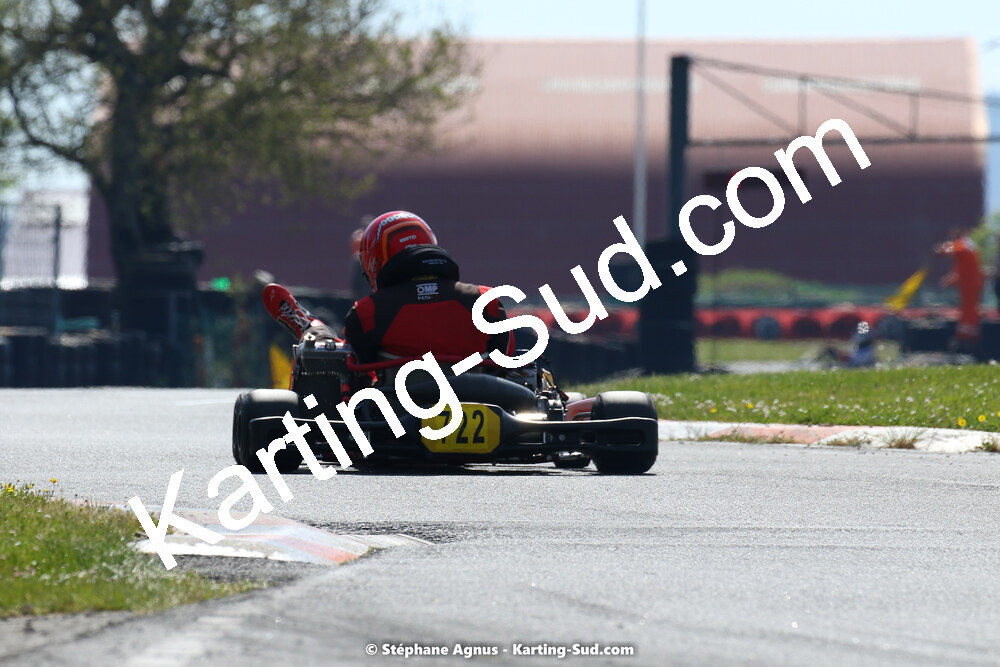 30/04 & 01/05/2022 : 4ème manche du Championnat du Sud 2022 au circuit Karting Plus de Belmont sur Rance (photos Stéphane Agnus) 2022 — karting