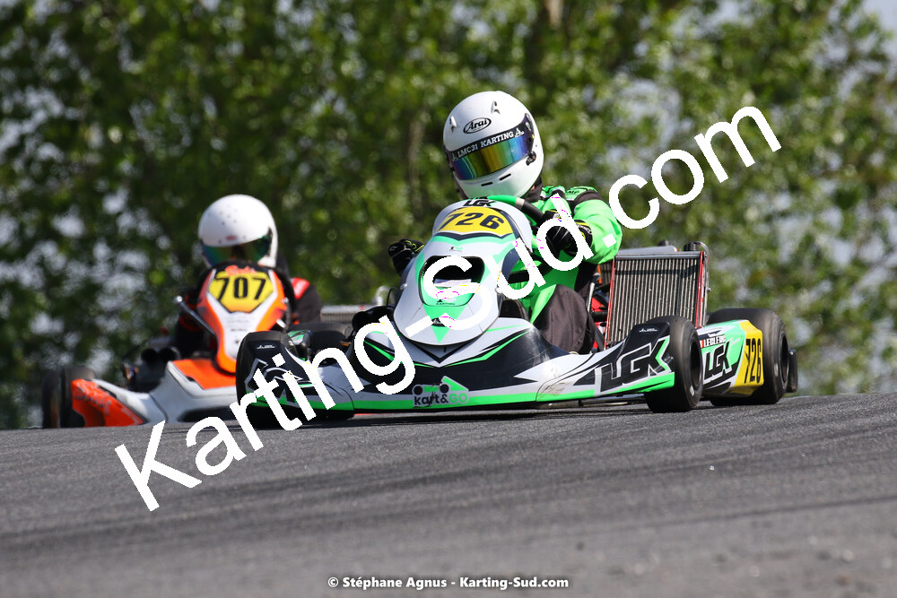 Yannick LECLERC — 30/04 & 01/05/2022 : 4ème manche du Championnat du Sud 2022 au circuit Karting Plus de Belmont sur Rance (photos Stéphane Agnus) 2022 — karting