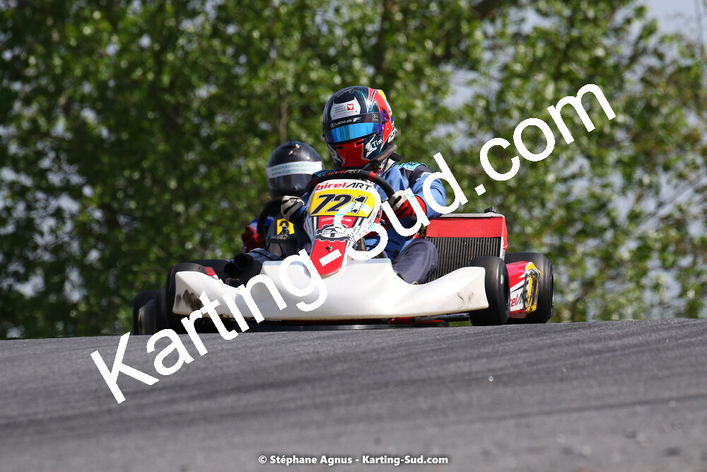 30/04 & 01/05/2022 : 4ème manche du Championnat du Sud 2022 au circuit Karting Plus de Belmont sur Rance (photos Stéphane Agnus) 2022 — karting