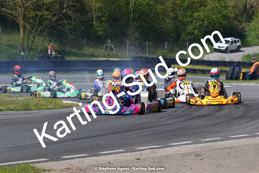 30/04 & 01/05/2022 : 4ème manche du Championnat du Sud 2022 au circuit Karting Plus de Belmont sur Rance (photos Stéphane Agnus) 2022 — karting