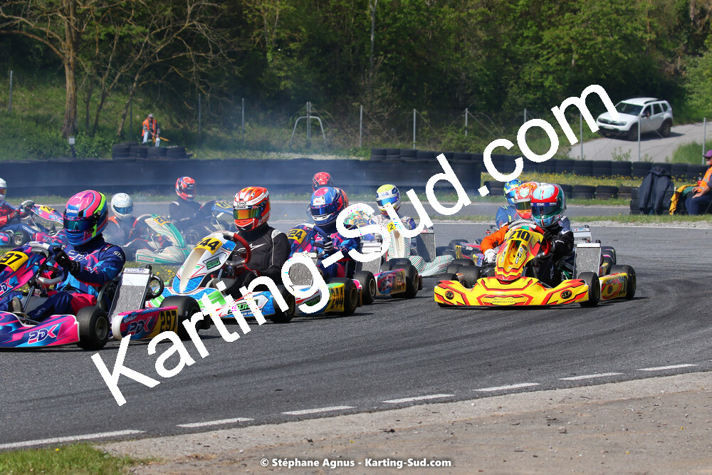 30/04 & 01/05/2022 : 4ème manche du Championnat du Sud 2022 au circuit Karting Plus de Belmont sur Rance (photos Stéphane Agnus) 2022 — karting