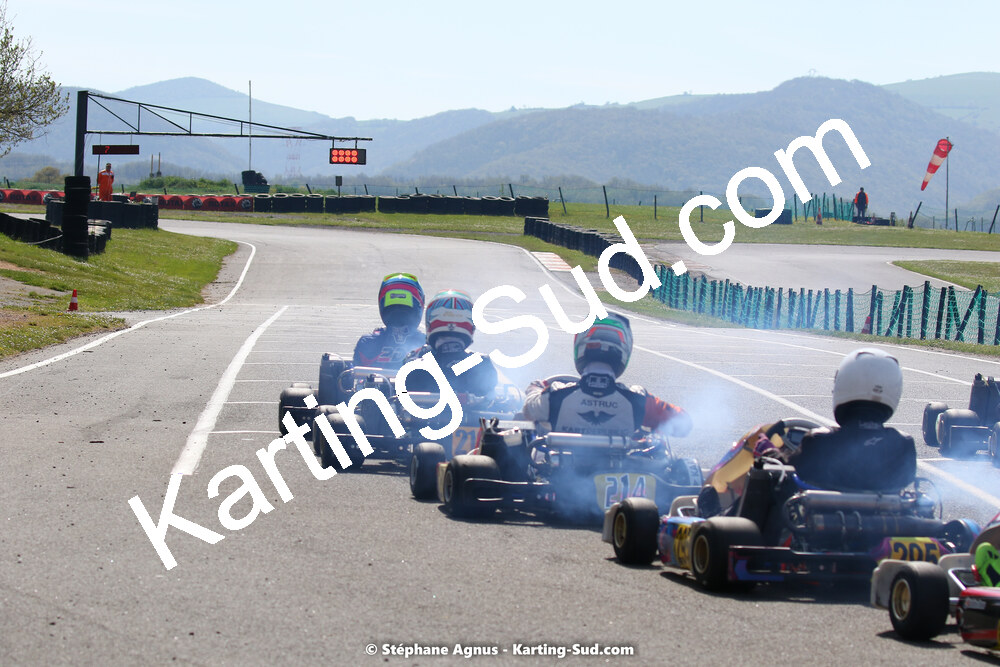 30/04 & 01/05/2022 : 4ème manche du Championnat du Sud 2022 au circuit Karting Plus de Belmont sur Rance (photos Stéphane Agnus) 2022 — karting