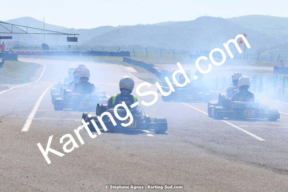 30/04 & 01/05/2022 : 4ème manche du Championnat du Sud 2022 au circuit Karting Plus de Belmont sur Rance (photos Stéphane Agnus) 2022 — karting