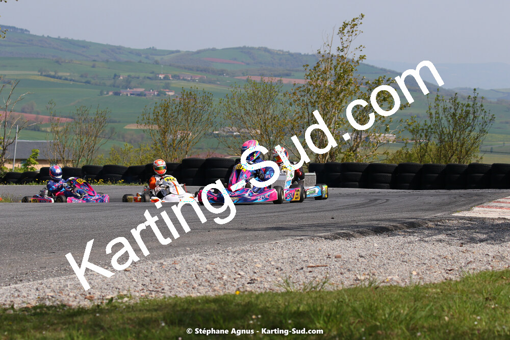 30/04 & 01/05/2022 : 4ème manche du Championnat du Sud 2022 au circuit Karting Plus de Belmont sur Rance (photos Stéphane Agnus) 2022 — karting