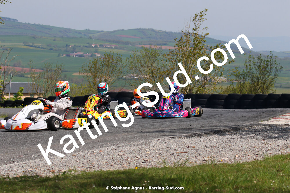 30/04 & 01/05/2022 : 4ème manche du Championnat du Sud 2022 au circuit Karting Plus de Belmont sur Rance (photos Stéphane Agnus) 2022 — karting