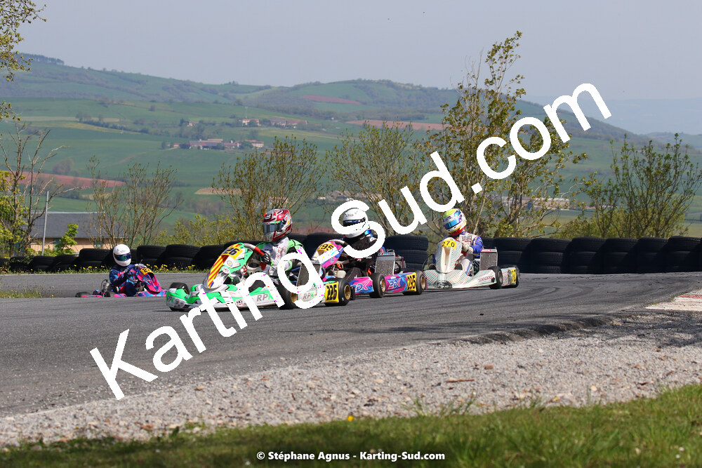 30/04 & 01/05/2022 : 4ème manche du Championnat du Sud 2022 au circuit Karting Plus de Belmont sur Rance (photos Stéphane Agnus) 2022 — karting
