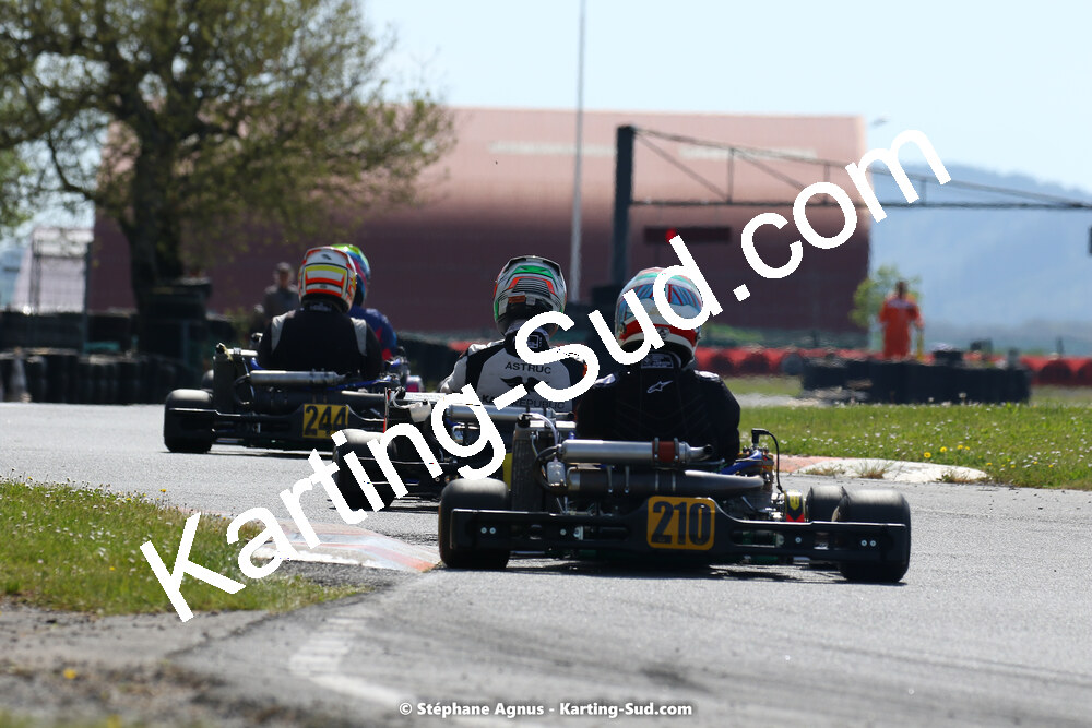 30/04 & 01/05/2022 : 4ème manche du Championnat du Sud 2022 au circuit Karting Plus de Belmont sur Rance (photos Stéphane Agnus) 2022 — karting