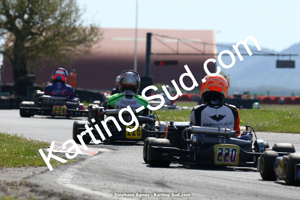 30/04 & 01/05/2022 : 4ème manche du Championnat du Sud 2022 au circuit Karting Plus de Belmont sur Rance (photos Stéphane Agnus) 2022 — karting
