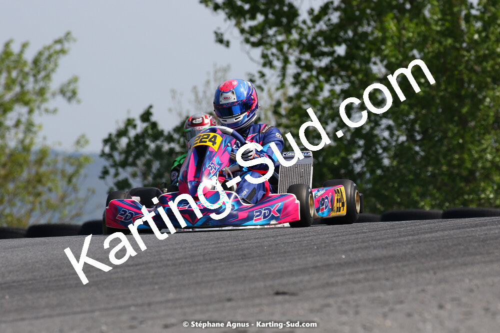 30/04 & 01/05/2022 : 4ème manche du Championnat du Sud 2022 au circuit Karting Plus de Belmont sur Rance (photos Stéphane Agnus) 2022 — karting