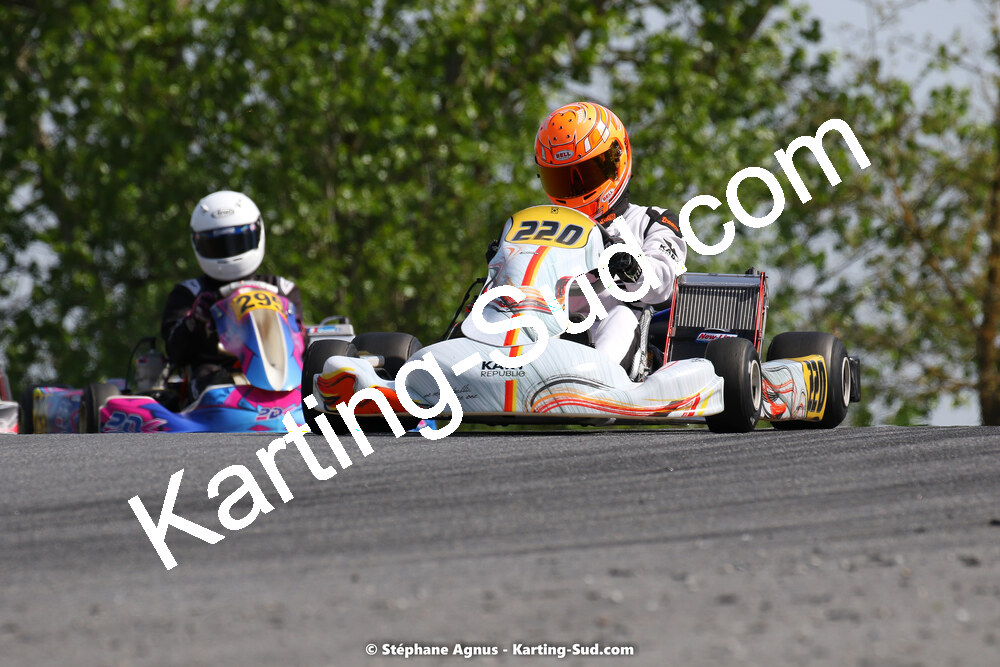 30/04 & 01/05/2022 : 4ème manche du Championnat du Sud 2022 au circuit Karting Plus de Belmont sur Rance (photos Stéphane Agnus) 2022 — karting