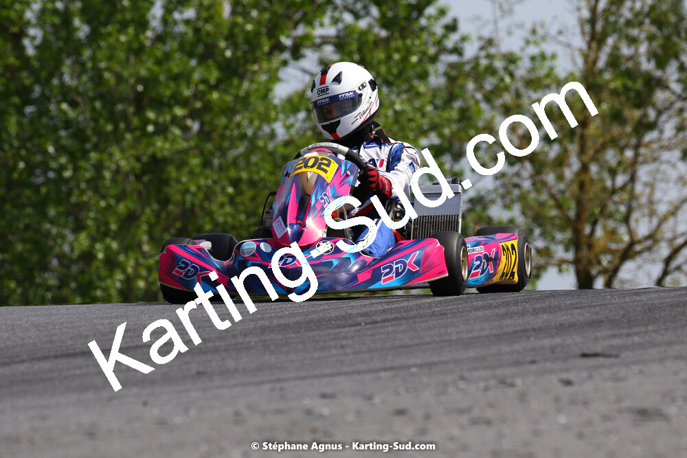 30/04 & 01/05/2022 : 4ème manche du Championnat du Sud 2022 au circuit Karting Plus de Belmont sur Rance (photos Stéphane Agnus) 2022 — karting