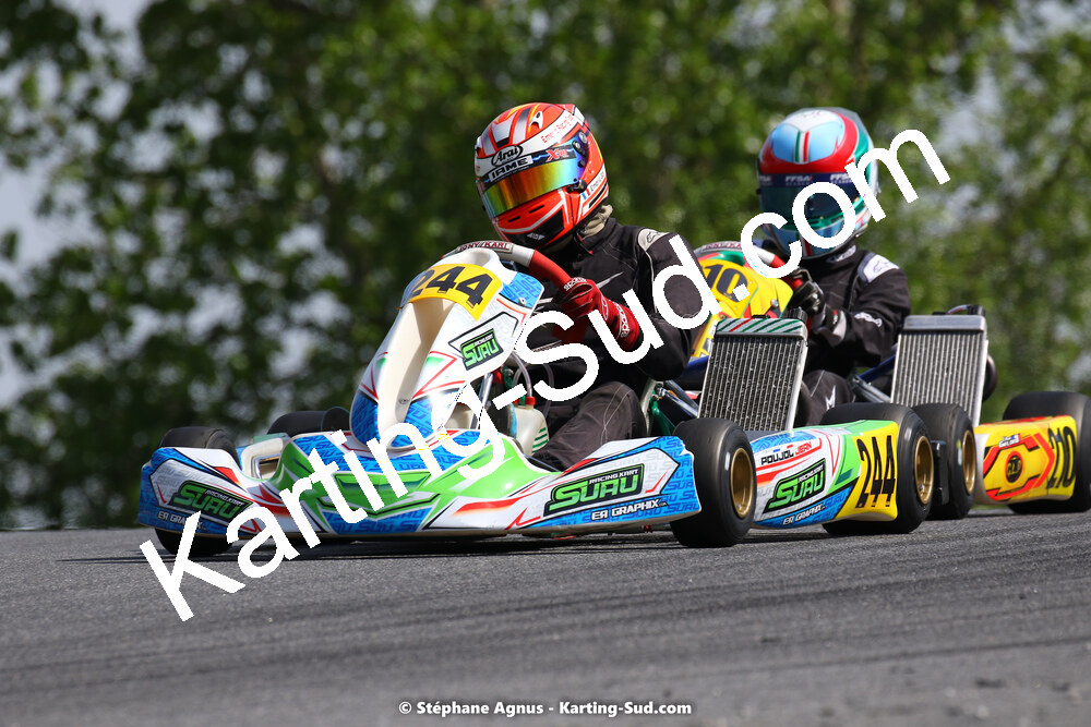 Emeric GOT — 30/04 & 01/05/2022 : 4ème manche du Championnat du Sud 2022 au circuit Karting Plus de Belmont sur Rance (photos Stéphane Agnus) 2022 — karting