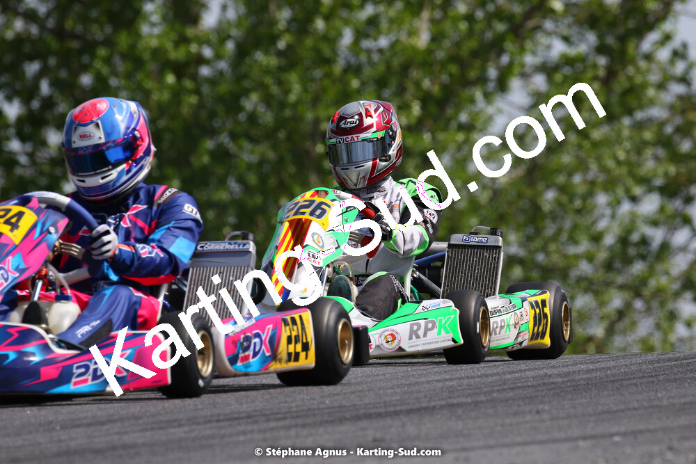 30/04 & 01/05/2022 : 4ème manche du Championnat du Sud 2022 au circuit Karting Plus de Belmont sur Rance (photos Stéphane Agnus) 2022 — karting