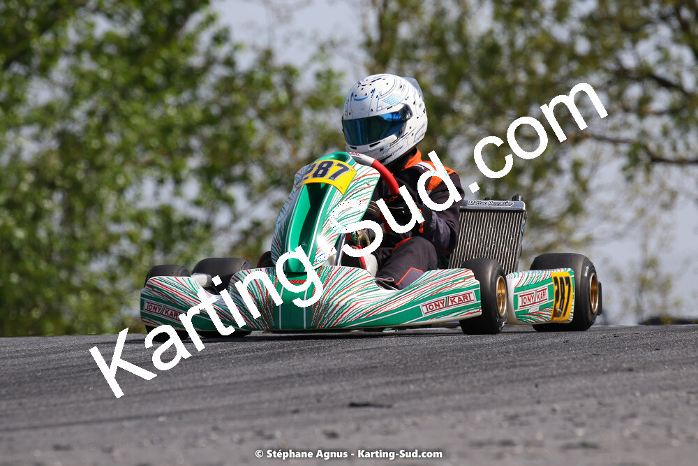30/04 & 01/05/2022 : 4ème manche du Championnat du Sud 2022 au circuit Karting Plus de Belmont sur Rance (photos Stéphane Agnus) 2022 — karting