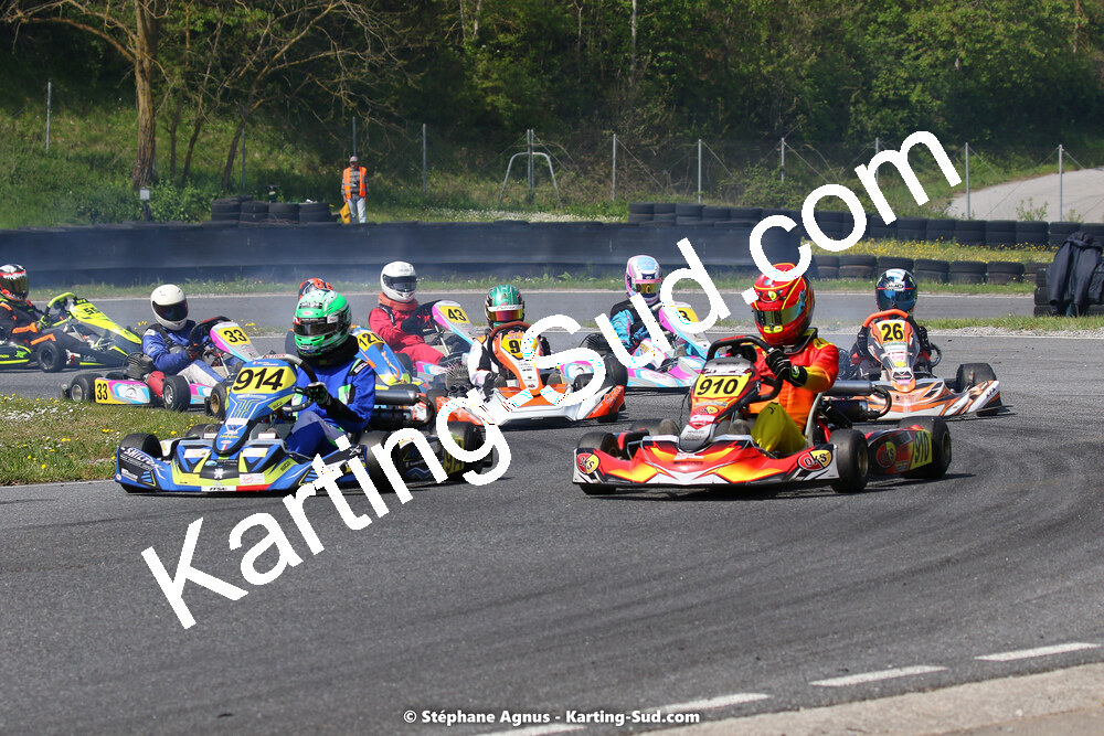 30/04 & 01/05/2022 : 4ème manche du Championnat du Sud 2022 au circuit Karting Plus de Belmont sur Rance (photos Stéphane Agnus) 2022 — karting