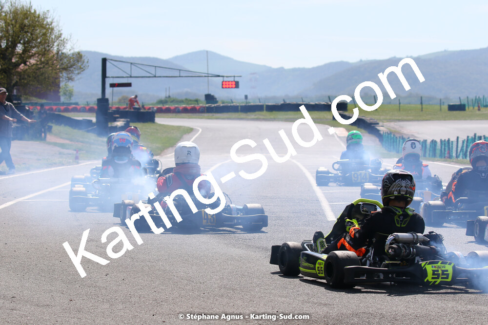 30/04 & 01/05/2022 : 4ème manche du Championnat du Sud 2022 au circuit Karting Plus de Belmont sur Rance (photos Stéphane Agnus) 2022 — karting