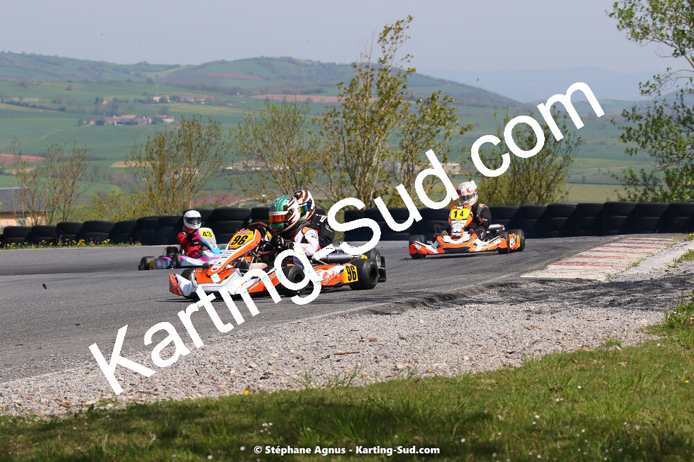 30/04 & 01/05/2022 : 4ème manche du Championnat du Sud 2022 au circuit Karting Plus de Belmont sur Rance (photos Stéphane Agnus) 2022 — karting
