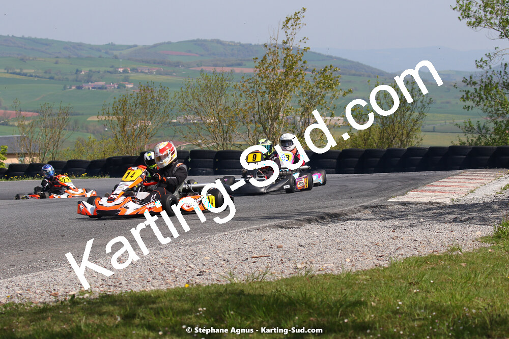 30/04 & 01/05/2022 : 4ème manche du Championnat du Sud 2022 au circuit Karting Plus de Belmont sur Rance (photos Stéphane Agnus) 2022 — karting