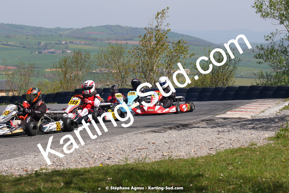 30/04 & 01/05/2022 : 4ème manche du Championnat du Sud 2022 au circuit Karting Plus de Belmont sur Rance (photos Stéphane Agnus) 2022 — karting
