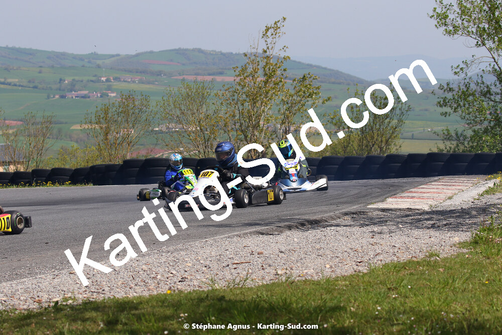 30/04 & 01/05/2022 : 4ème manche du Championnat du Sud 2022 au circuit Karting Plus de Belmont sur Rance (photos Stéphane Agnus) 2022 — karting