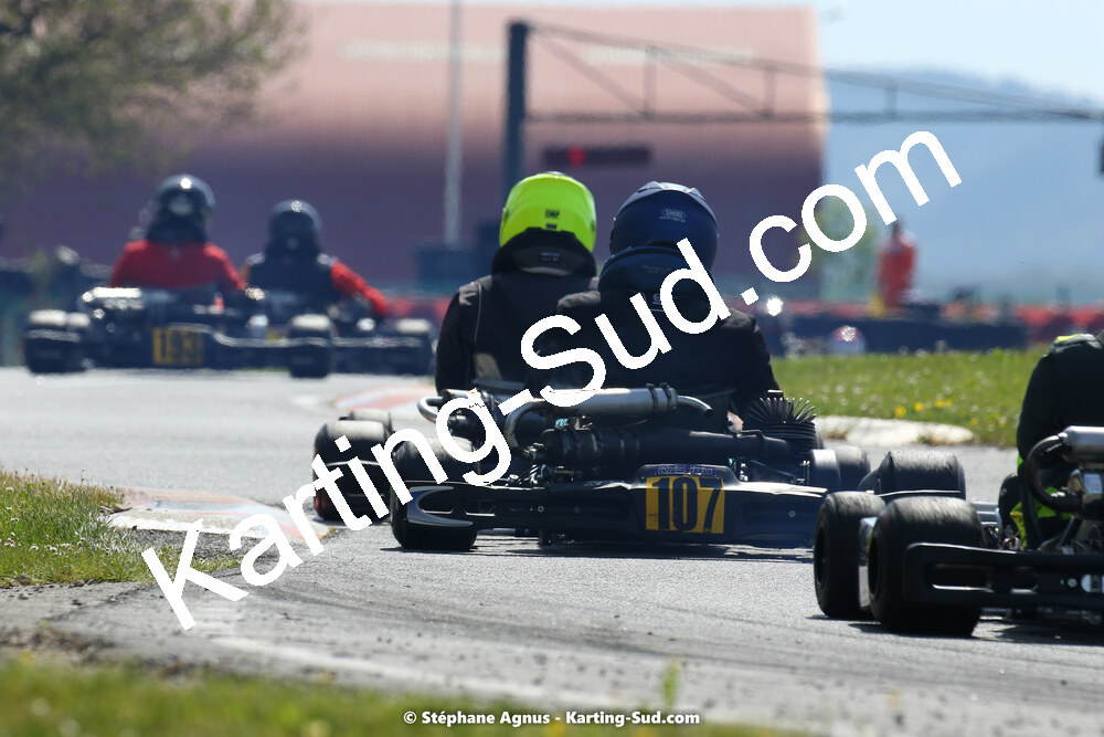 30/04 & 01/05/2022 : 4ème manche du Championnat du Sud 2022 au circuit Karting Plus de Belmont sur Rance (photos Stéphane Agnus) 2022 — karting