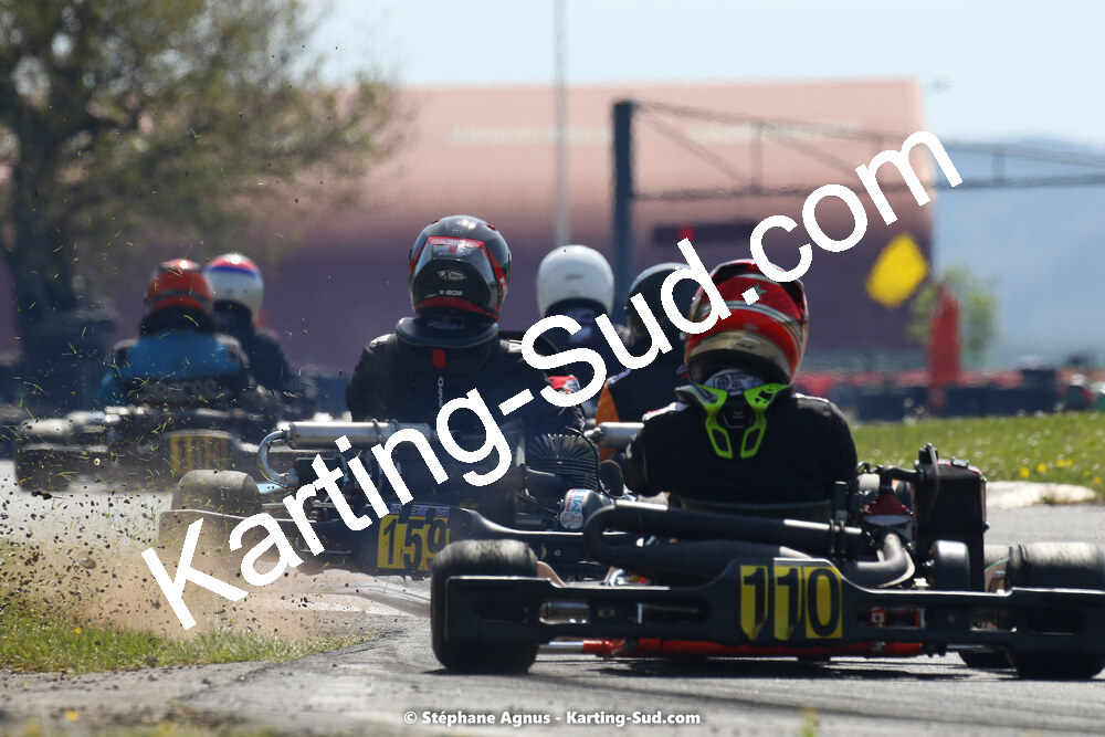 30/04 & 01/05/2022 : 4ème manche du Championnat du Sud 2022 au circuit Karting Plus de Belmont sur Rance (photos Stéphane Agnus) 2022 — karting