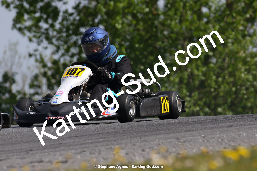 30/04 & 01/05/2022 : 4ème manche du Championnat du Sud 2022 au circuit Karting Plus de Belmont sur Rance (photos Stéphane Agnus) 2022 — karting