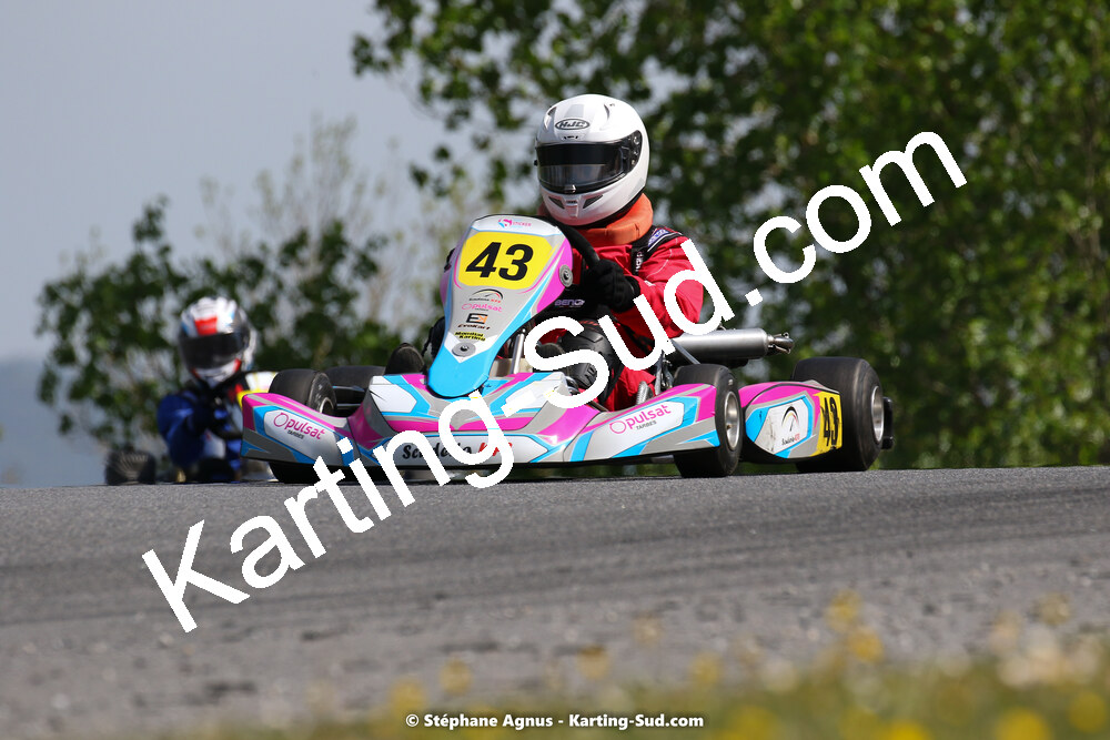 30/04 & 01/05/2022 : 4ème manche du Championnat du Sud 2022 au circuit Karting Plus de Belmont sur Rance (photos Stéphane Agnus) 2022 — karting
