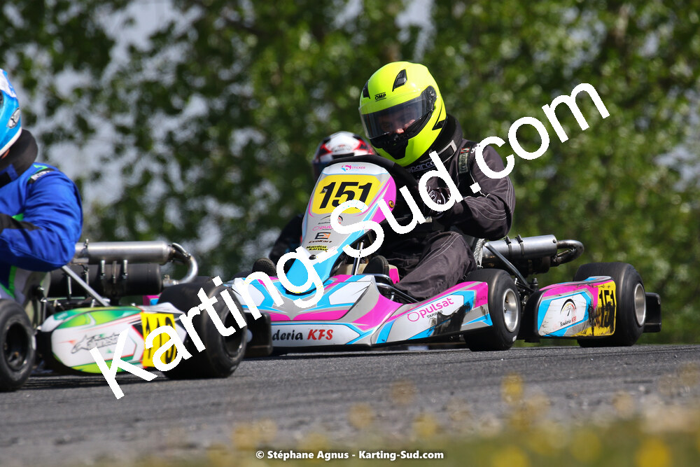 30/04 & 01/05/2022 : 4ème manche du Championnat du Sud 2022 au circuit Karting Plus de Belmont sur Rance (photos Stéphane Agnus) 2022 — karting