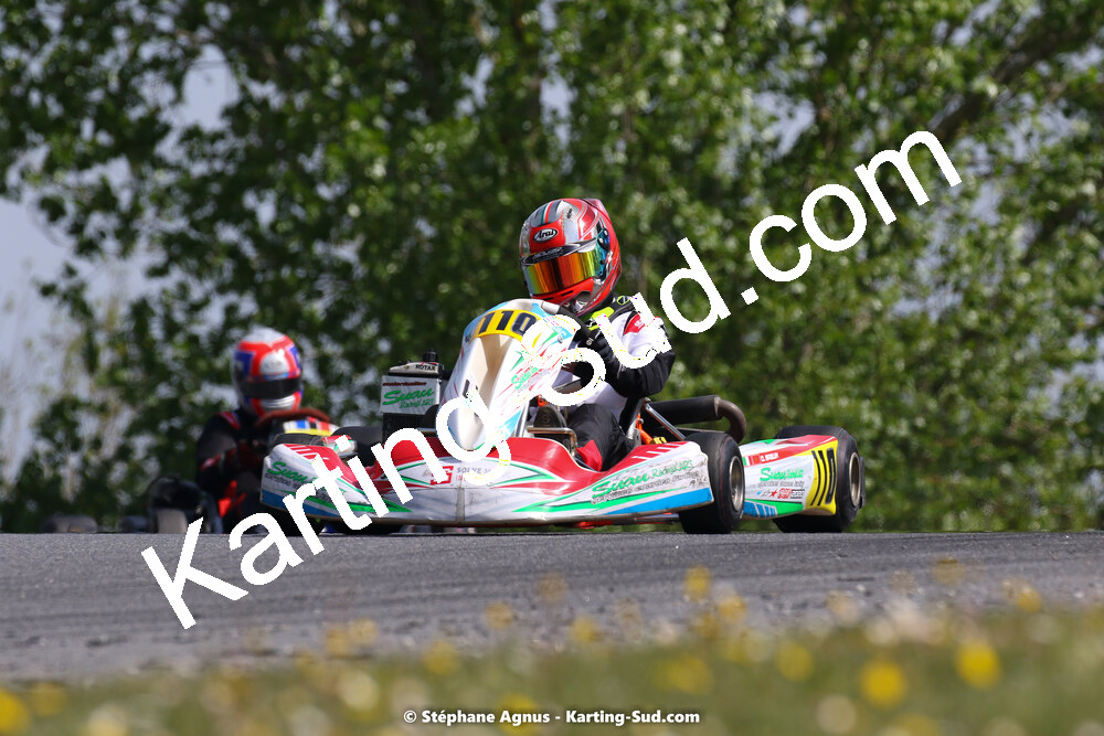 30/04 & 01/05/2022 : 4ème manche du Championnat du Sud 2022 au circuit Karting Plus de Belmont sur Rance (photos Stéphane Agnus) 2022 — karting