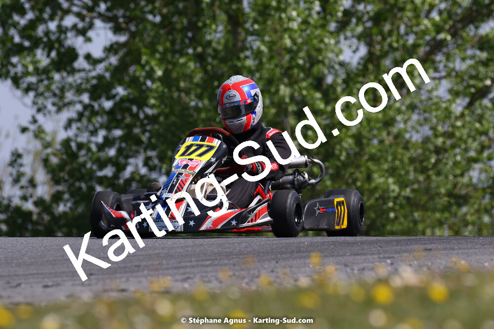 Mathieu FOURNIL — 30/04 & 01/05/2022 : 4ème manche du Championnat du Sud 2022 au circuit Karting Plus de Belmont sur Rance (photos Stéphane Agnus) 2022 — karting