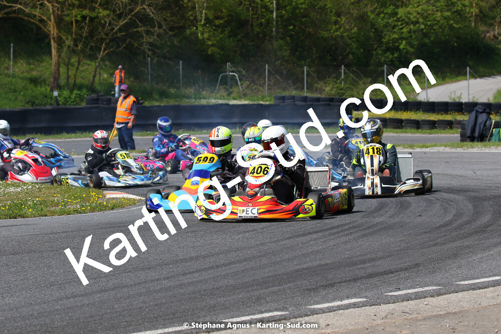 30/04 & 01/05/2022 : 4ème manche du Championnat du Sud 2022 au circuit Karting Plus de Belmont sur Rance (photos Stéphane Agnus) 2022 — karting