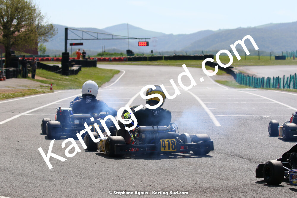 30/04 & 01/05/2022 : 4ème manche du Championnat du Sud 2022 au circuit Karting Plus de Belmont sur Rance (photos Stéphane Agnus) 2022 — karting