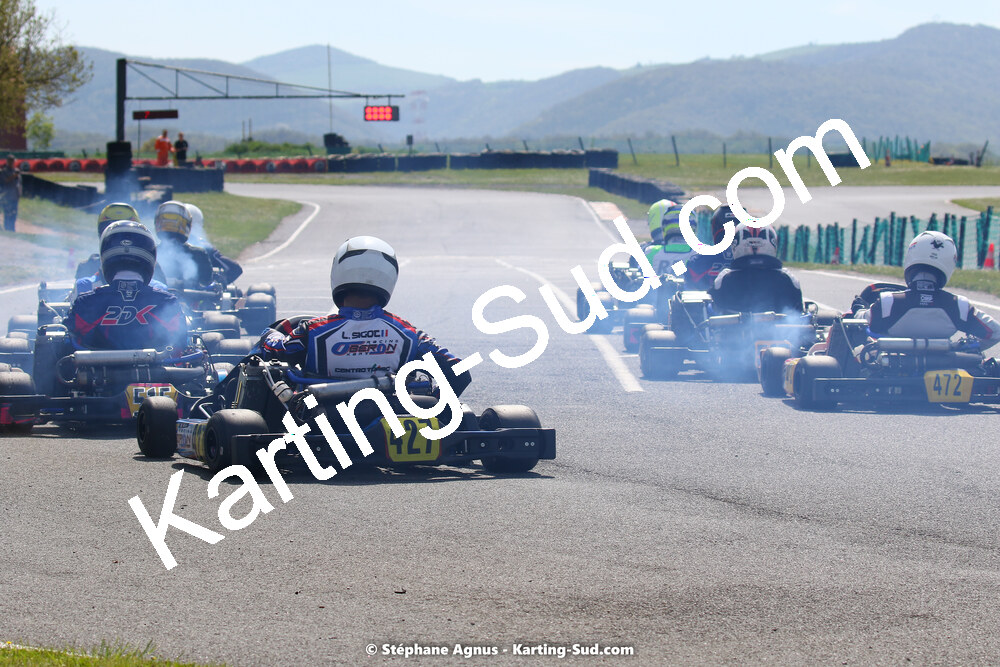 30/04 & 01/05/2022 : 4ème manche du Championnat du Sud 2022 au circuit Karting Plus de Belmont sur Rance (photos Stéphane Agnus) 2022 — karting