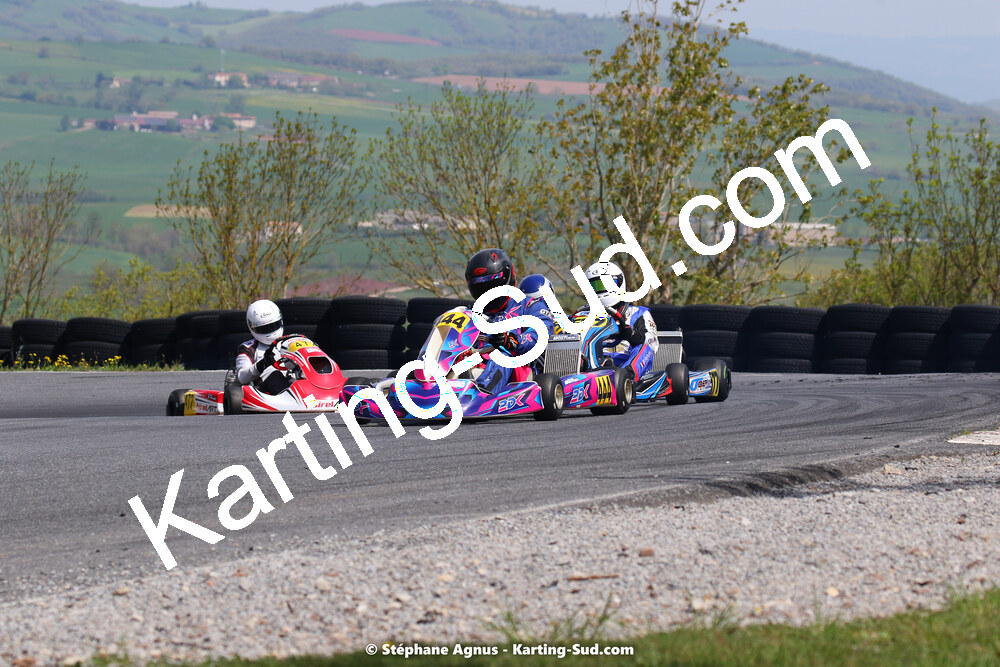 30/04 & 01/05/2022 : 4ème manche du Championnat du Sud 2022 au circuit Karting Plus de Belmont sur Rance (photos Stéphane Agnus) 2022 — karting