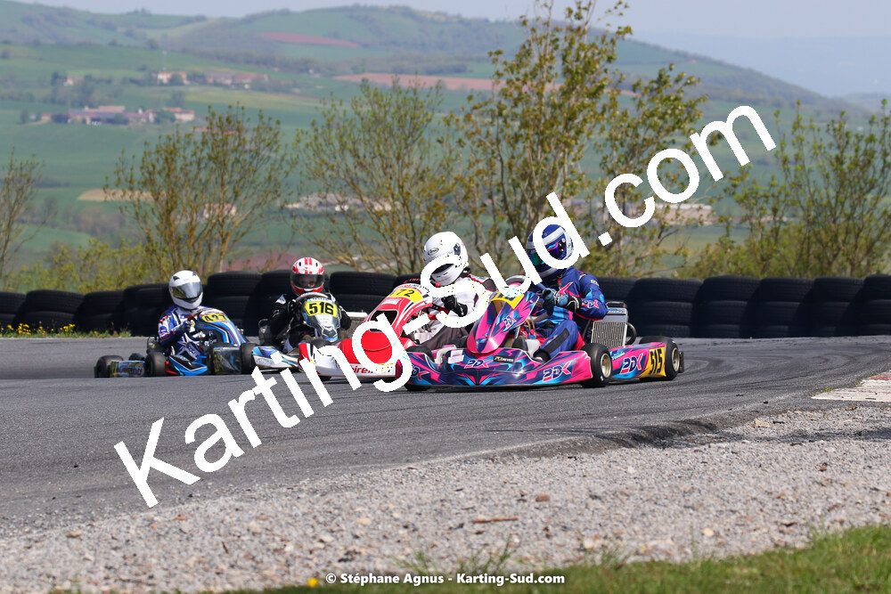 30/04 & 01/05/2022 : 4ème manche du Championnat du Sud 2022 au circuit Karting Plus de Belmont sur Rance (photos Stéphane Agnus) 2022 — karting