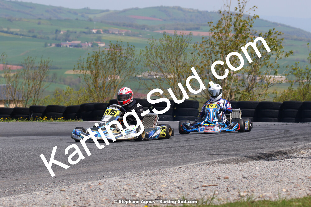 30/04 & 01/05/2022 : 4ème manche du Championnat du Sud 2022 au circuit Karting Plus de Belmont sur Rance (photos Stéphane Agnus) 2022 — karting