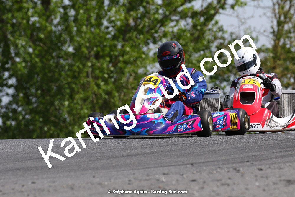 30/04 & 01/05/2022 : 4ème manche du Championnat du Sud 2022 au circuit Karting Plus de Belmont sur Rance (photos Stéphane Agnus) 2022 — karting