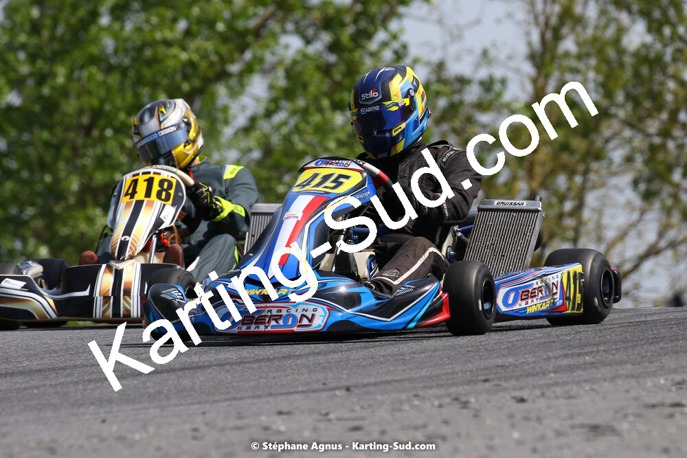 30/04 & 01/05/2022 : 4ème manche du Championnat du Sud 2022 au circuit Karting Plus de Belmont sur Rance (photos Stéphane Agnus) 2022 — karting