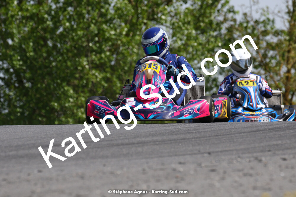 30/04 & 01/05/2022 : 4ème manche du Championnat du Sud 2022 au circuit Karting Plus de Belmont sur Rance (photos Stéphane Agnus) 2022 — karting