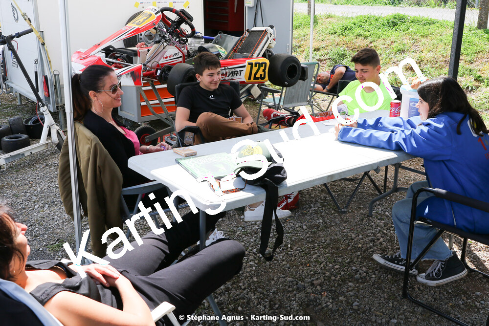 30/04 & 01/05/2022 : 4ème manche du Championnat du Sud 2022 au circuit Karting Plus de Belmont sur Rance (photos Stéphane Agnus) 2022 — karting