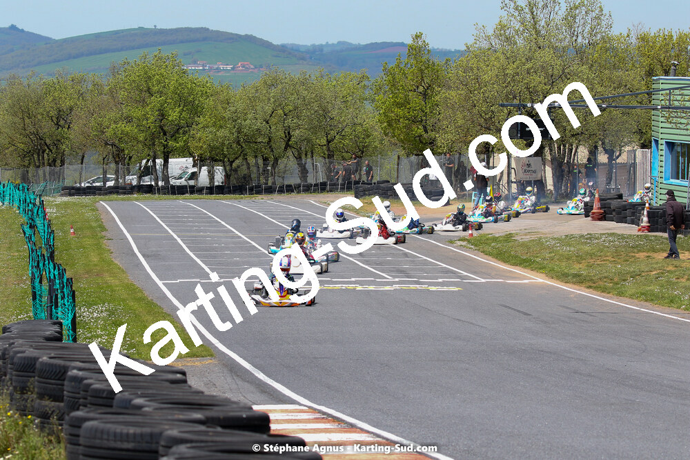 30/04 & 01/05/2022 : 4ème manche du Championnat du Sud 2022 au circuit Karting Plus de Belmont sur Rance (photos Stéphane Agnus) 2022 — karting