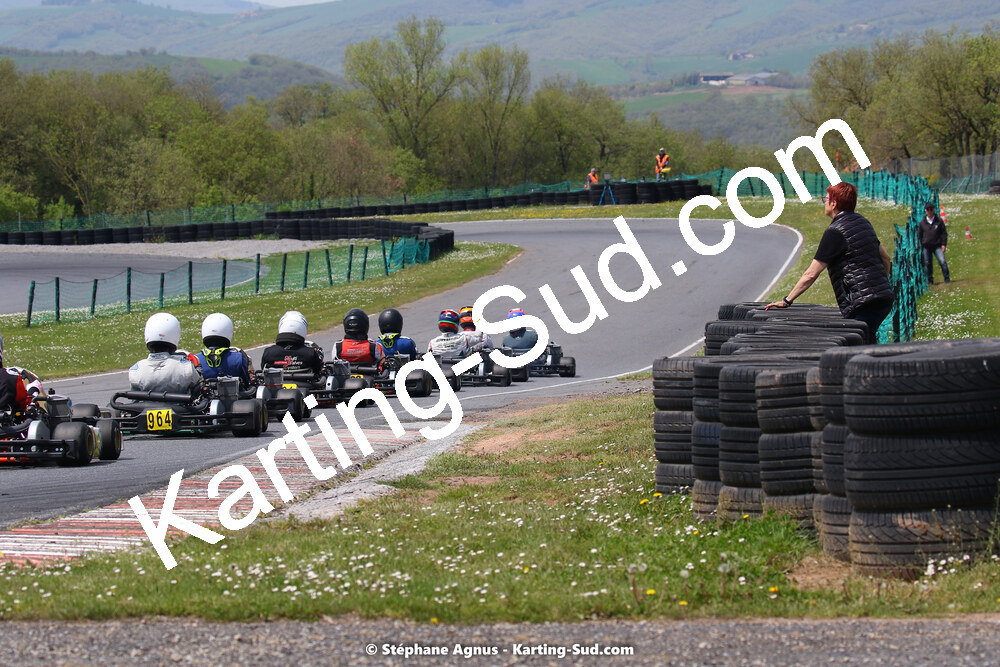 30/04 & 01/05/2022 : 4ème manche du Championnat du Sud 2022 au circuit Karting Plus de Belmont sur Rance (photos Stéphane Agnus) 2022 — karting