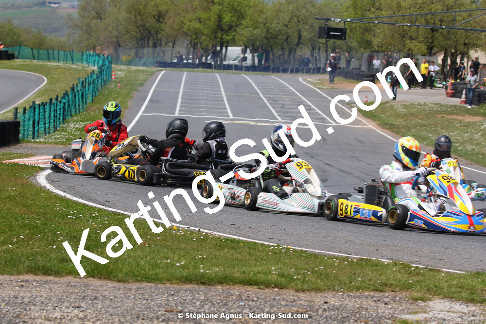 30/04 & 01/05/2022 : 4ème manche du Championnat du Sud 2022 au circuit Karting Plus de Belmont sur Rance (photos Stéphane Agnus) 2022 — karting