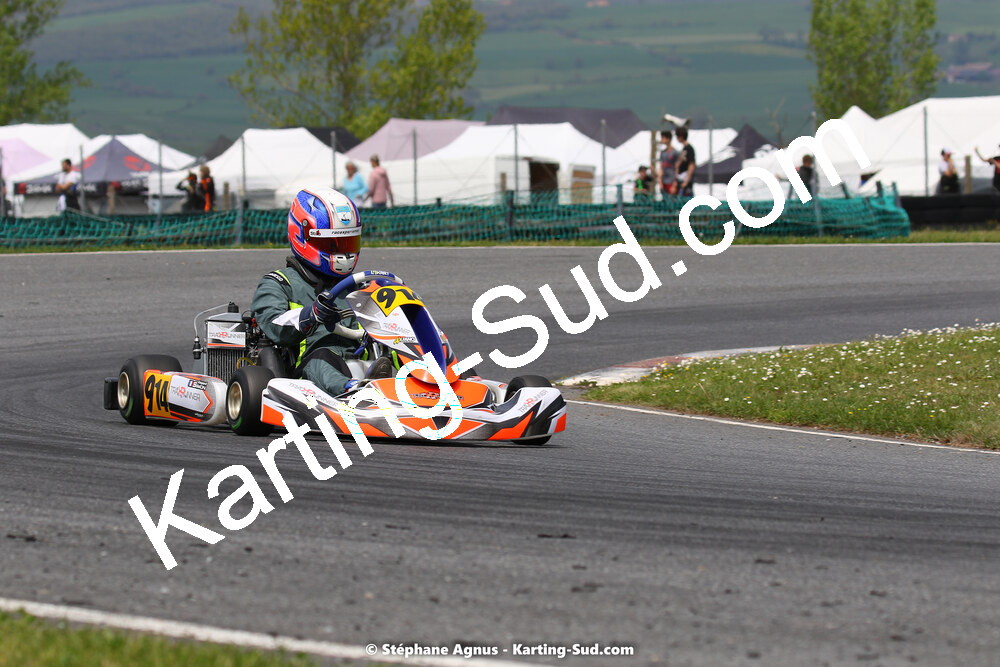 Gaspar SIMON — 30/04 & 01/05/2022 : 4ème manche du Championnat du Sud 2022 au circuit Karting Plus de Belmont sur Rance (photos Stéphane Agnus) 2022 — karting