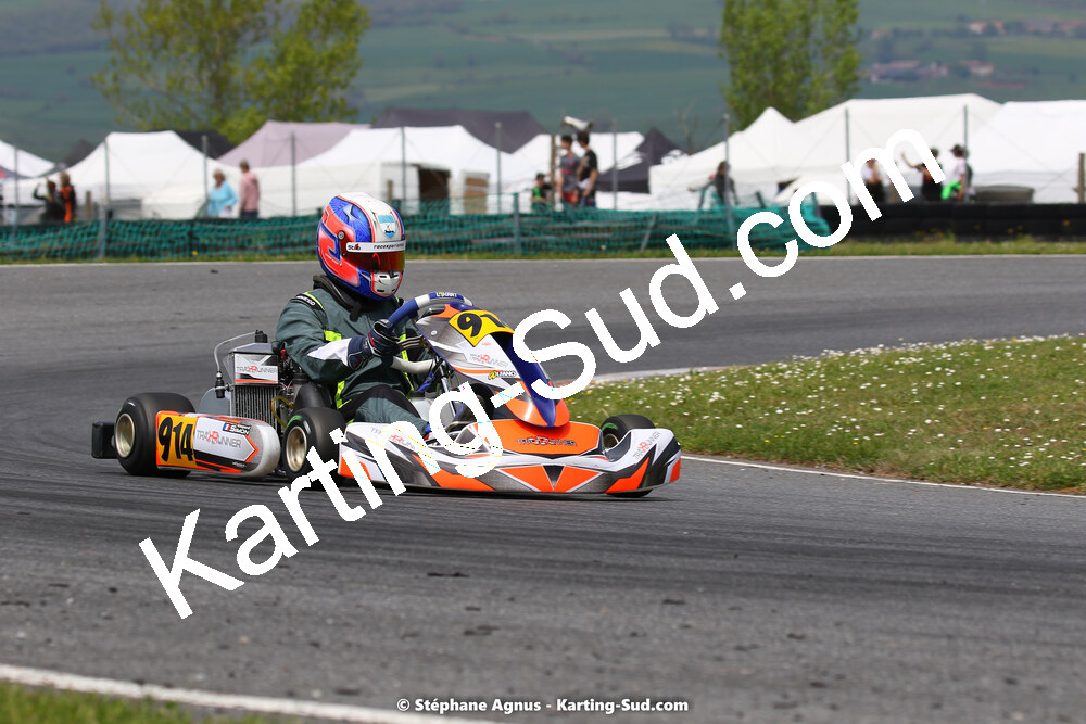 Gaspar SIMON — 30/04 & 01/05/2022 : 4ème manche du Championnat du Sud 2022 au circuit Karting Plus de Belmont sur Rance (photos Stéphane Agnus) 2022 — karting