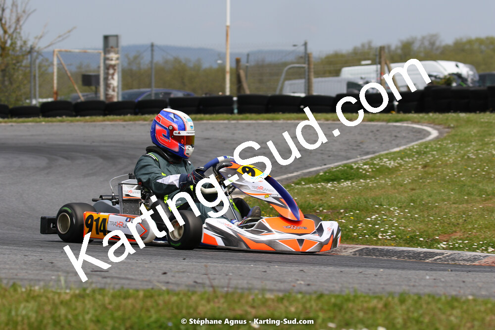 Gaspar SIMON — 30/04 & 01/05/2022 : 4ème manche du Championnat du Sud 2022 au circuit Karting Plus de Belmont sur Rance (photos Stéphane Agnus) 2022 — karting